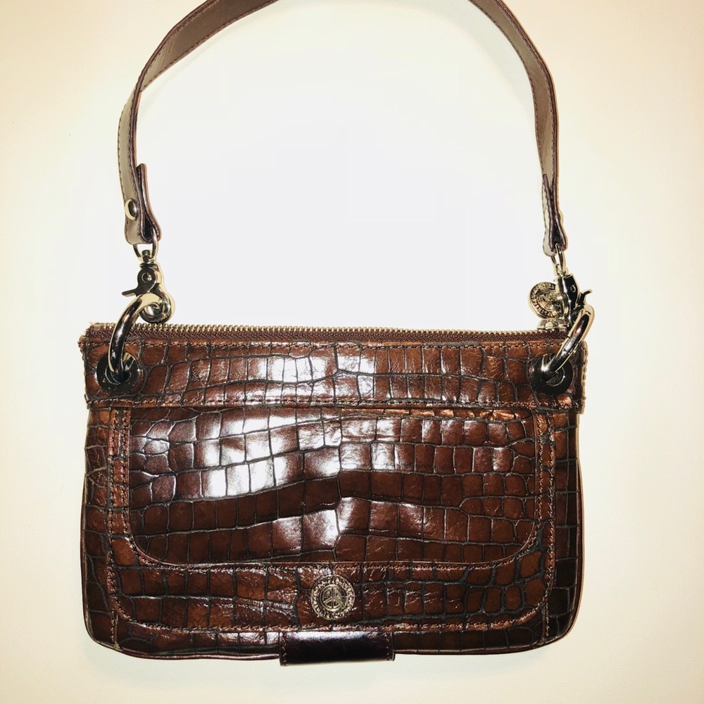 Donald J Pliner small brown purse new
